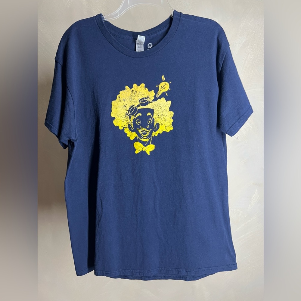 100% Cotton Poindexter Short Sleeve T-Shirt/ Sz: Large/ IDEA Man/ Discovery